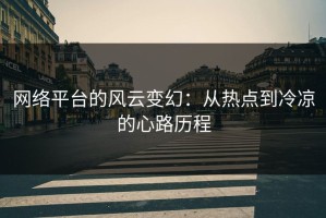 网络平台的风云变幻：从热点到冷凉的心路历程