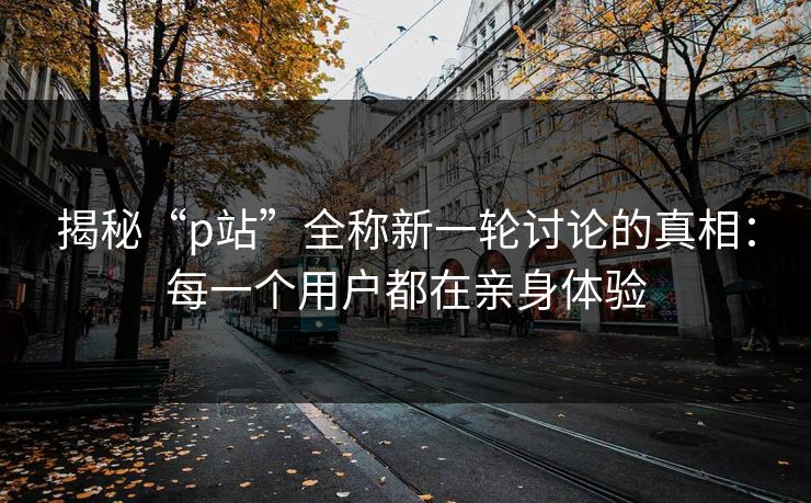 揭秘“p站”全称新一轮讨论的真相：每一个用户都在亲身体验